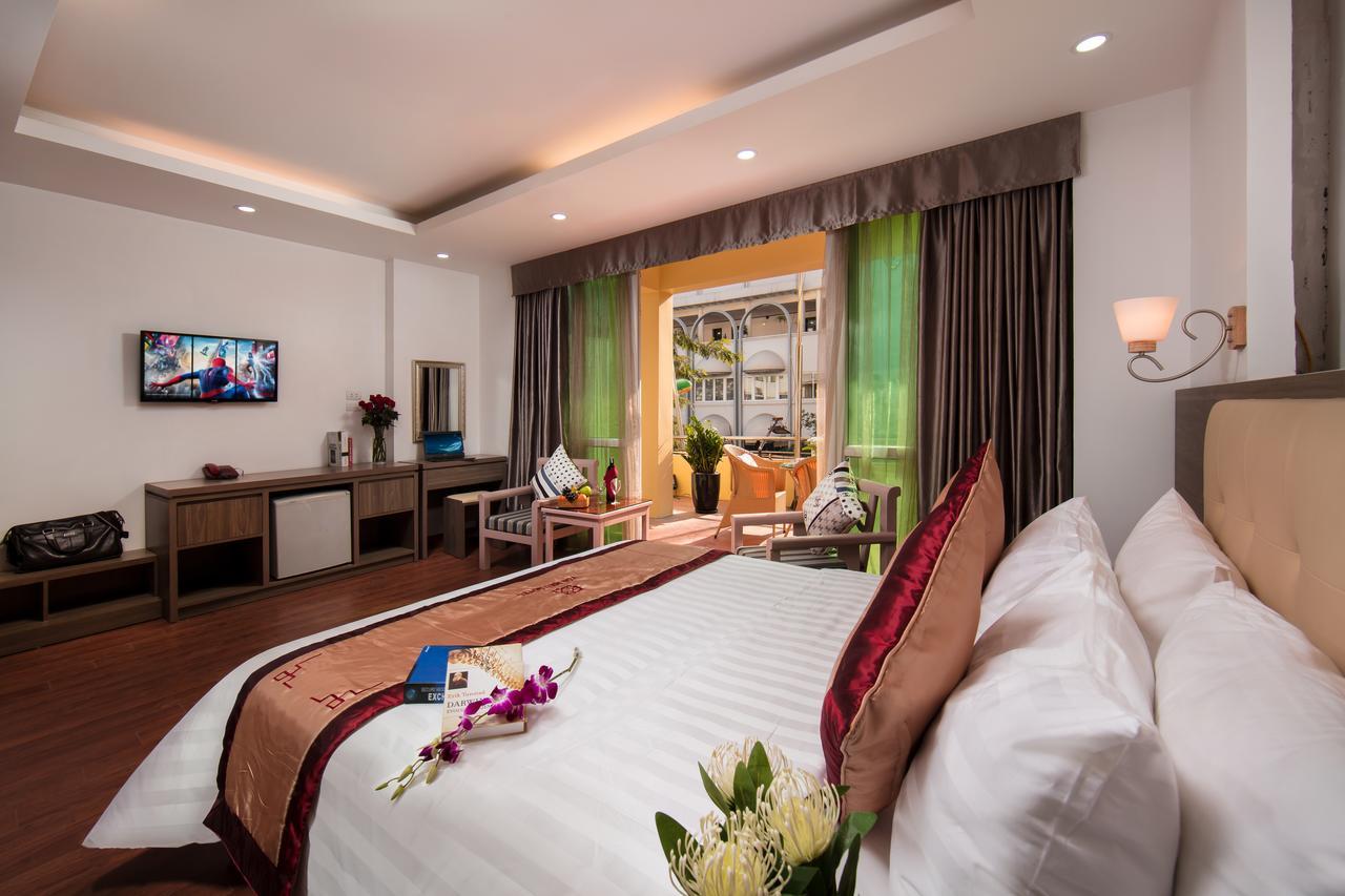Van Mieu Hotel Hanoi Dış mekan fotoğraf