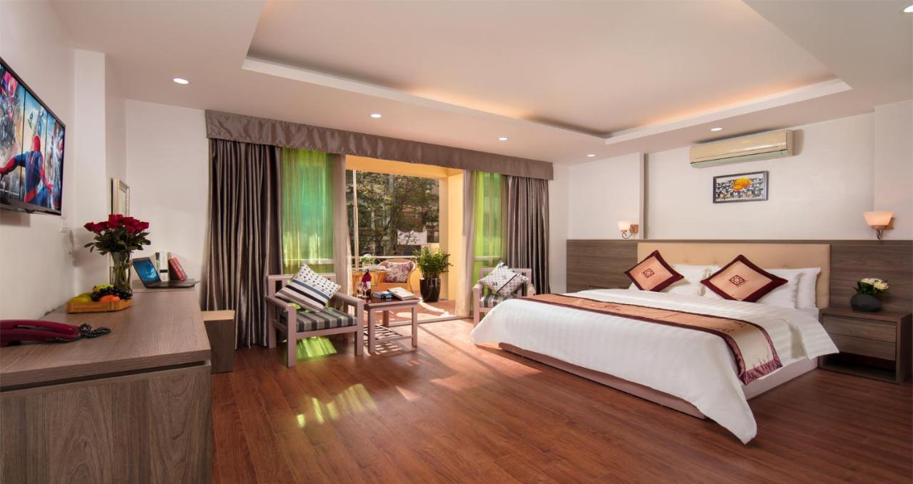 Van Mieu Hotel Hanoi Dış mekan fotoğraf
